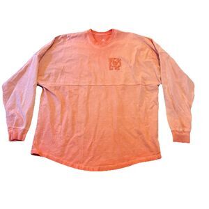 Disney Spirit Jersey Adult Large Walt Disney World Est 1971 Coral Ombré Orange